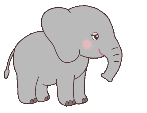 Africa Elephant Sticker by rico