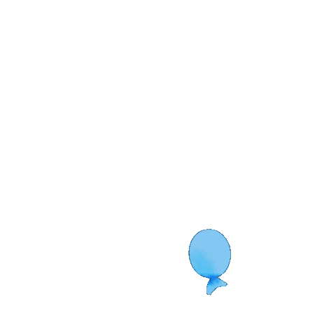 Bursting Happy Birthday Sticker