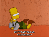 not bad bart simpson GIF