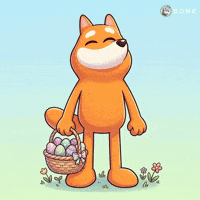 Easter Basket Shuffling GIF by BONK