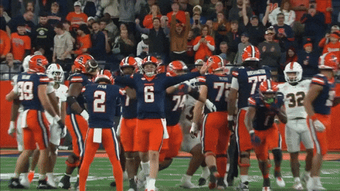 Syracuse University Hug GIF by TheDreamTeam 