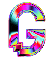 Glitch G Sticker