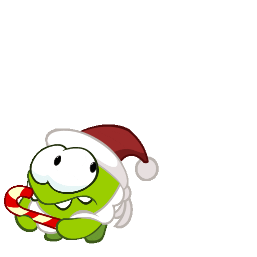 Christmas Wasnt Me Sticker by Om Nom
