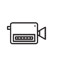 video camera Sticker by Planoly