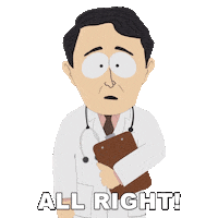 All Right Doctor Sticker by South Park