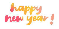 Year Greeting Sticker