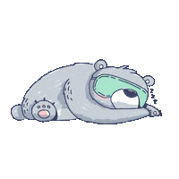 sleepy Sticker