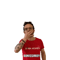 SimoneZanoni delicieux bomba atomica cuisine italienne simone zanoni Sticker