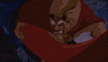 Angry Beauty And The Beast GIF