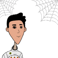 Happy Halloween Sticker by Lonely Aliens