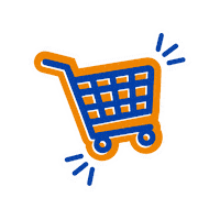 Visa_sa shopping online shopping cart shop online Sticker