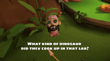 Jurassic Park Animation GIF by Walkabout Mini Golf
