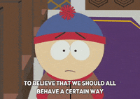 confused stan marsh GIF by South Park 