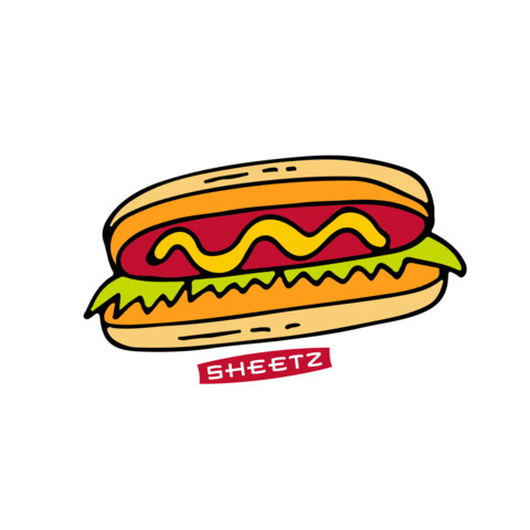 Hotdog Sticker by Sheetz