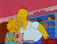 Disappointed Season 3 GIF by The Simpsons