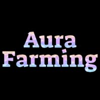 ferydwirama13 text crystal aura aura farming GIF