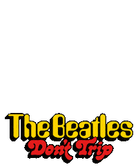 The Beatles Sun Sticker by Free & Easy