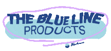 Blue Line Sticker by Bluehouse World