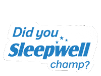 OfficialSleepwell morning sleep best winner Sticker