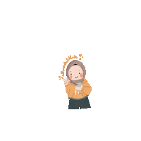 Girl Islam Sticker