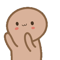 Happy Blush Sticker by Demic