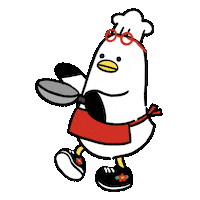 Hungry Chef Sticker by boogi_in_busan