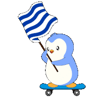 Sun Penguin Sticker by Pudgy Penguins