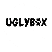 uglyboxshop dog pet toys treats Sticker