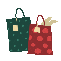 Christmas Shopping Sticker