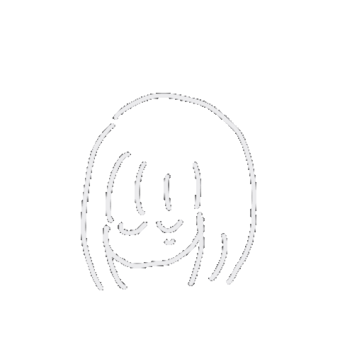 Sekinemishop girl simple シンプル 女の子 Sticker