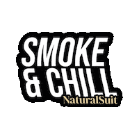 Chill Chilling Sticker by naturalsuitcbd