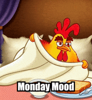 Monday Mood Bedhead GIF by Zorooster