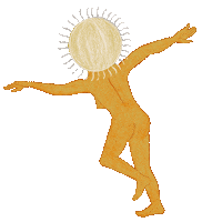 Lura_jimenez dancing sun baile sol Sticker