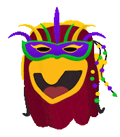 New Orleans Bird Sticker by University of Louisiana Monroe