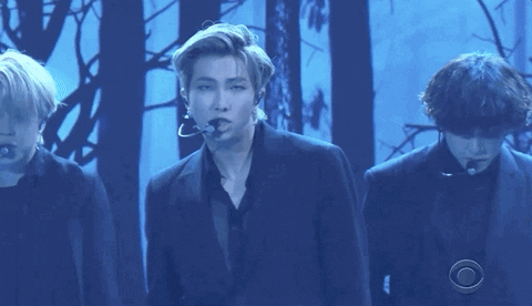 Rap Monster Rm GIF by Entertainment GIFs