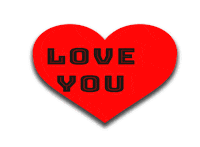 Love You Sticker