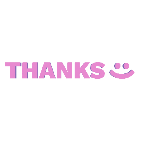 Thank U Sticker by Nice To Meet You Studio