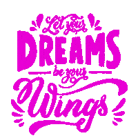 Wings Dreams Sticker