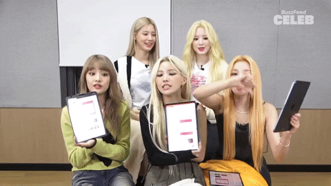 K-Pop Gi-Dle GIF by BuzzFeed