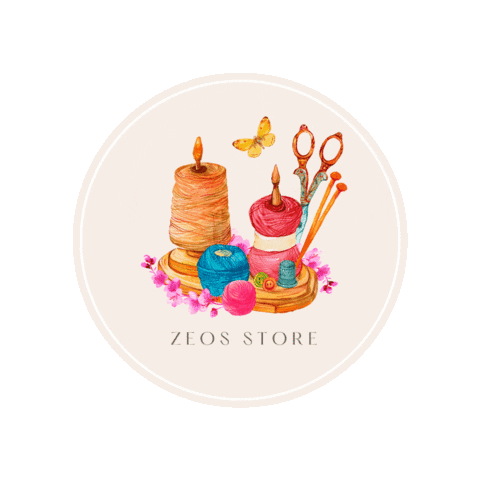 Handmade Sticker by Zeos Store