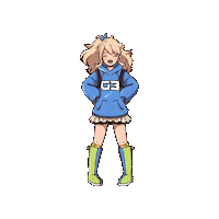 Happy Girl Sticker by GAMES.GG