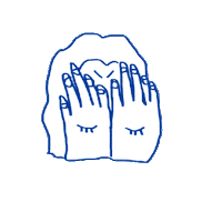 Looking Oh No Sticker by nicolezaridze