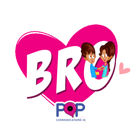 Love You Bro Sticker by Pop Communications