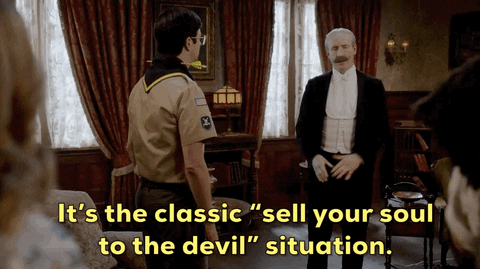 The Devil Comedy GIF by CBS