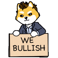 To The Moon Dog Sticker by Dogelon Mars