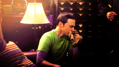 why are you sitting there big bang theory GIF