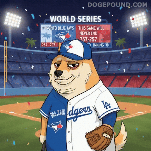 Tired Toronto Blue Jays GIF by Doge Pound