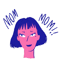RannyBocilFeb mom mama rannybocil mamasada Sticker