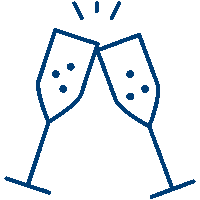 ElburgYachting celebration cheers champagne elburgyachting Sticker