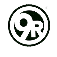 9Round_UK logo brand boxing london Sticker